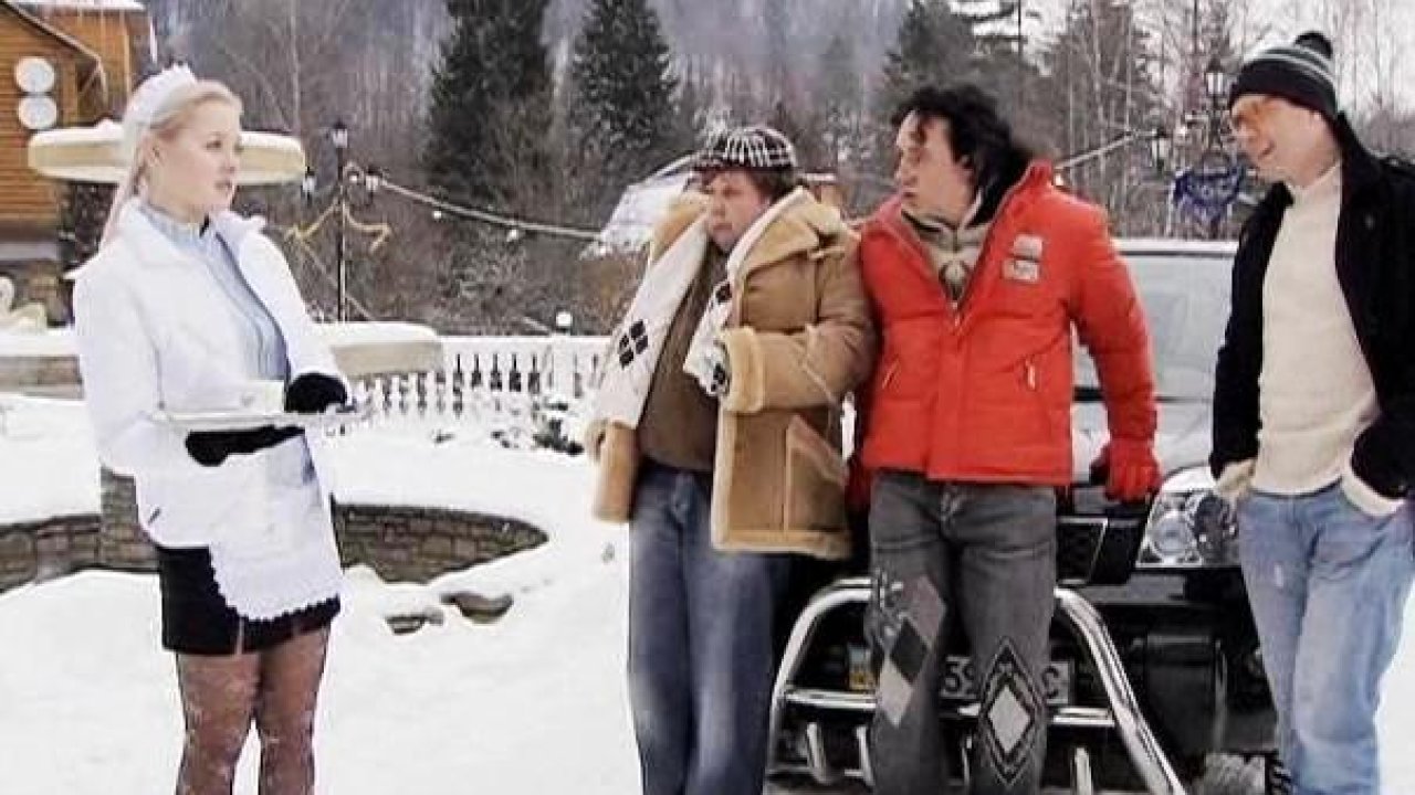 Колье для снежной бабы