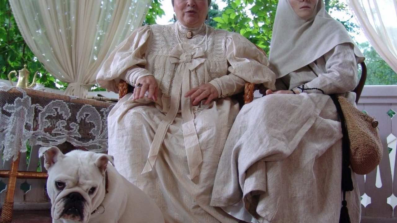 Пелагия и белый бульдог